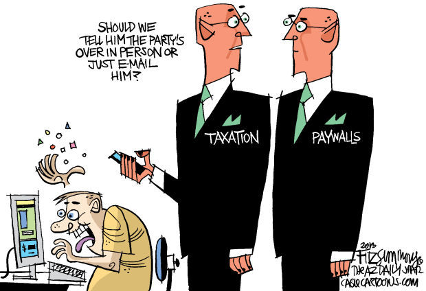Daily Fitz Cartoon: Net